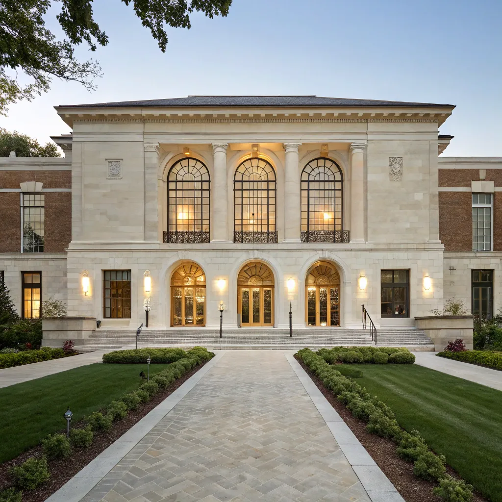 Renovated Smith Museum with an elegant facade